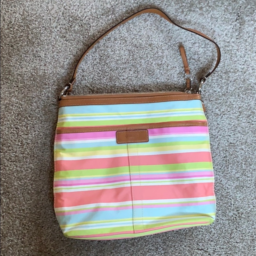 Colorful Coach purse